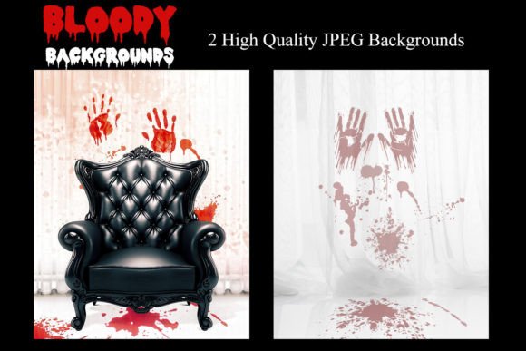 Bloody Backgrounds: Bold Digital Backdrops for Dramatic Photos
