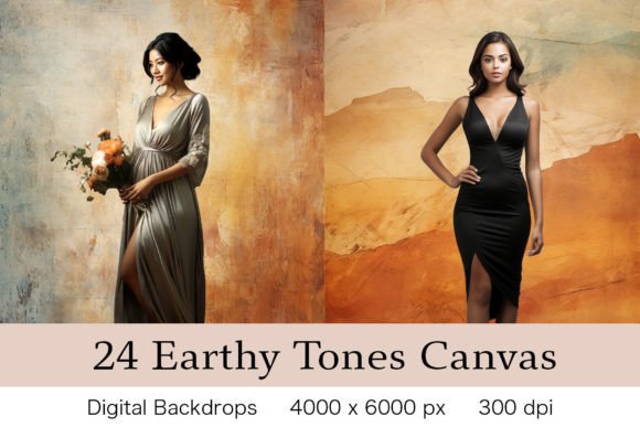 Earthy Tones Canvas Backgrounds: A Designer's Foundation