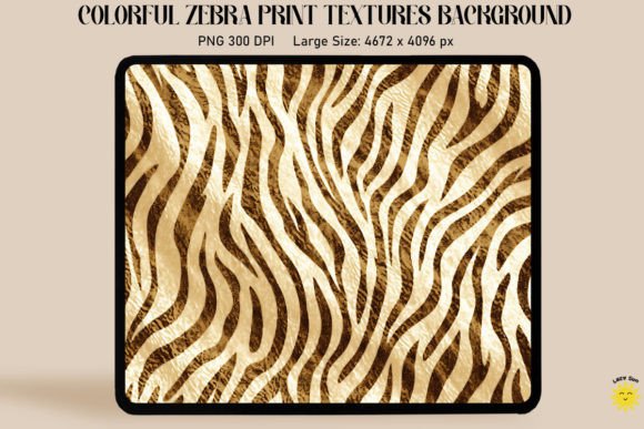 Glitter Beige Zebra Print Backgrounds: A Designer's Secret Weapon