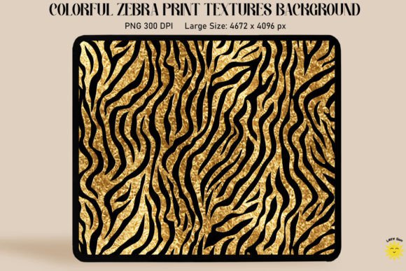Glitter Gold Zebra Print Backgrounds: Unleashing Bold Creativity