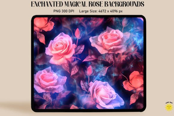 Transform Your Designs with Dreamy Roses Pattern Backgrounds